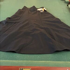 Elegant Black A-Line Skirt